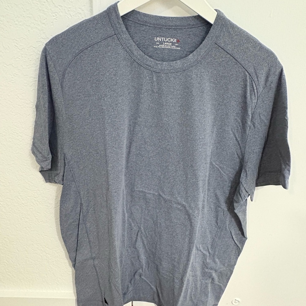 UNTUCKit 3 Men's Short Sleeve Tees Size L